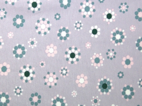 Deadstock Cotton Jersey Stretch Knit Fabric Lilac
