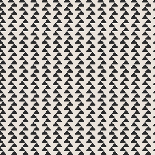 Art Gallery Fabrics Craftbound 100% Cotton Poplin Fabric Zigzagged Pyramids