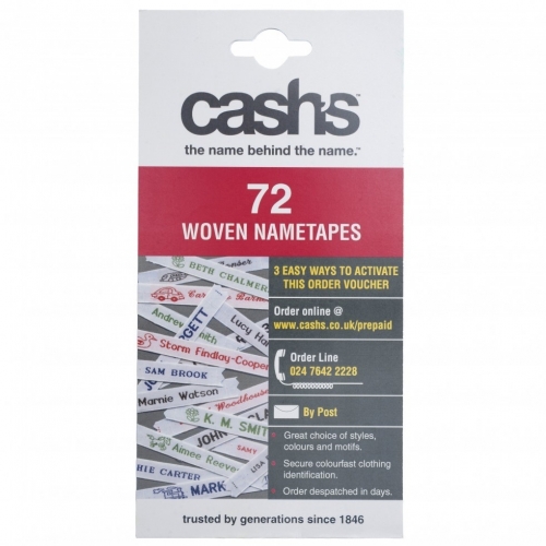 Cash Woven Nametapes
