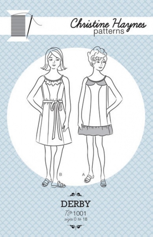 Christine Haynes Paper Sewing Pattern Derby Dress