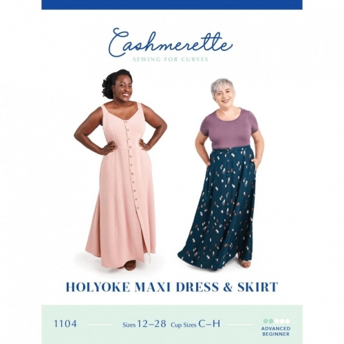 Cashmerette Paper Sewing Pattern Holyoke Dress & Skirt