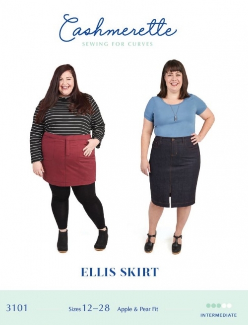 Cashmerette Paper Sewing Pattern Ellis Skirt
