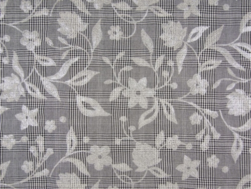 Deadstock Sequin Suiting Fabric Grey