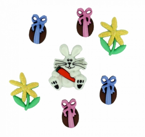 Dress It Up Bunny Hop Buttons