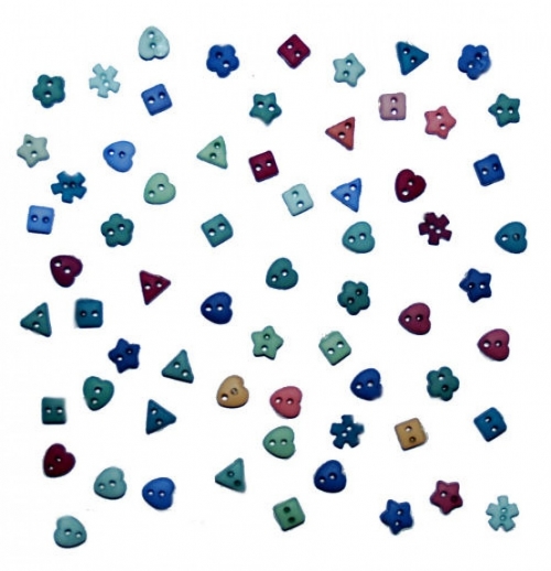 Dress It Up Botanical Miniatures Buttons