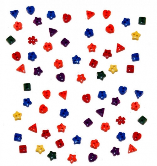 Dress It Up Colour Wheel Miniatures Buttons
