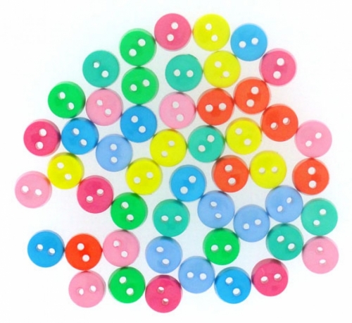 Dress It Up Assorted Round Buttons