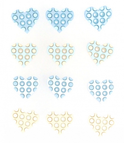 Dress It Up Baby Boy Hearts Buttons