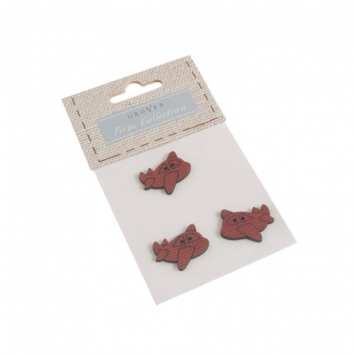Fabric Covered Wood Buttons