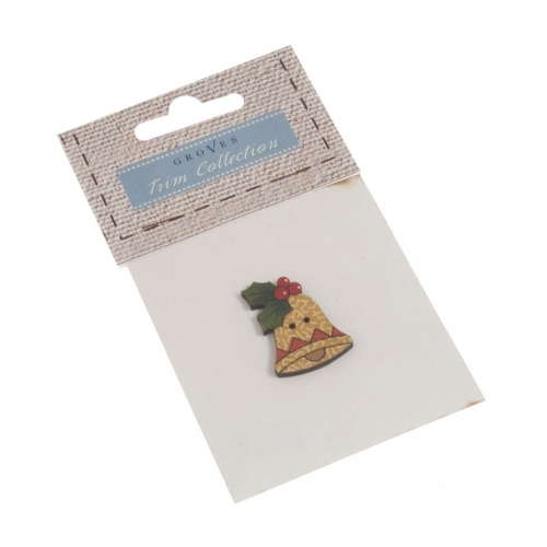 Fabric Covered Wood Buttons