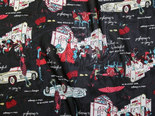 Deadstock Sheer Chiffon Fabric Multicoloured