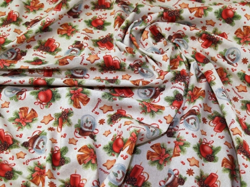 Deadstock Cotton Canvas Fabric Natural