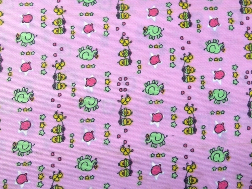 Deadstock Cotton Pique Fabric Pink
