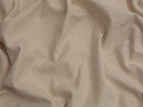 Minerva Core Range Loomstate Bull Calico Fabric Cream