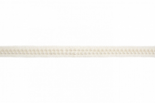 Essential Trimmings Double Row Pearl Trim Ivory