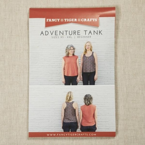 Fancy Tiger Crafts Paper Sewing Pattern Adventure Tank Tops