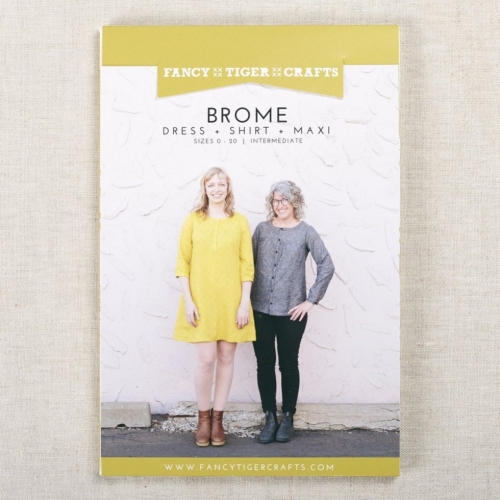Fancy Tiger Crafts Paper Sewing Pattern Brome Dress & Top