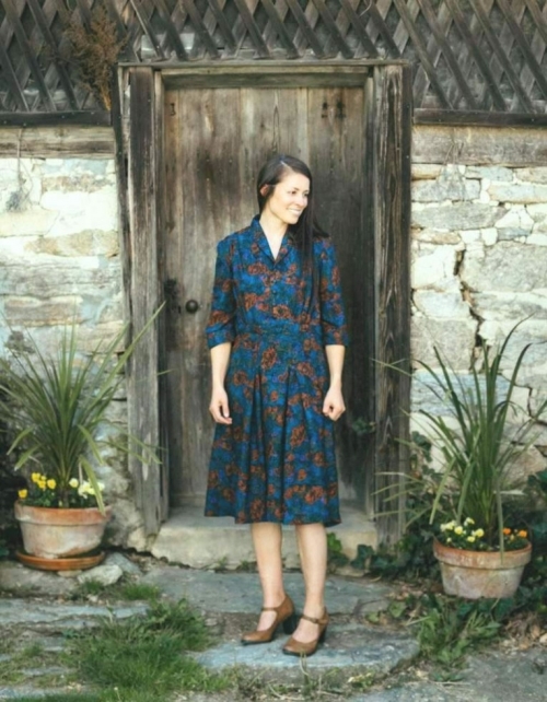 Folkwear Patterns Paper Sewing Pattern Lindy Shirtdress