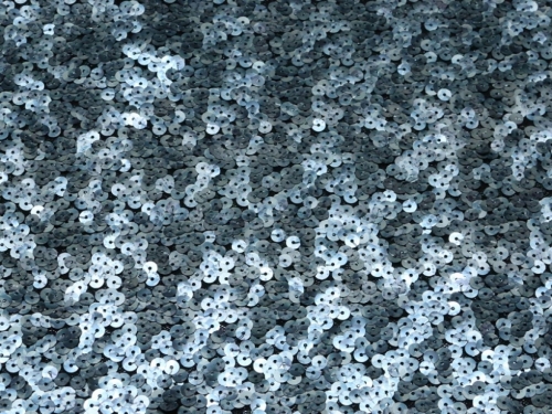 Deadstock Sequin Lace Fabric Dark Grey