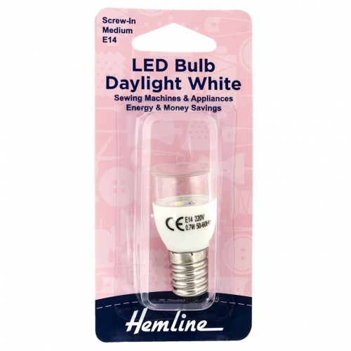 Hemline Screw LED Sewing Machine Bulb