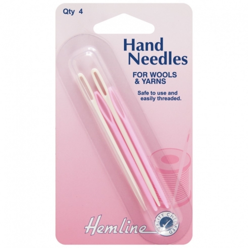 Hemline Plastic Yarn Needles