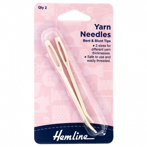 Hemline Bent Plastic Sewing Needles
