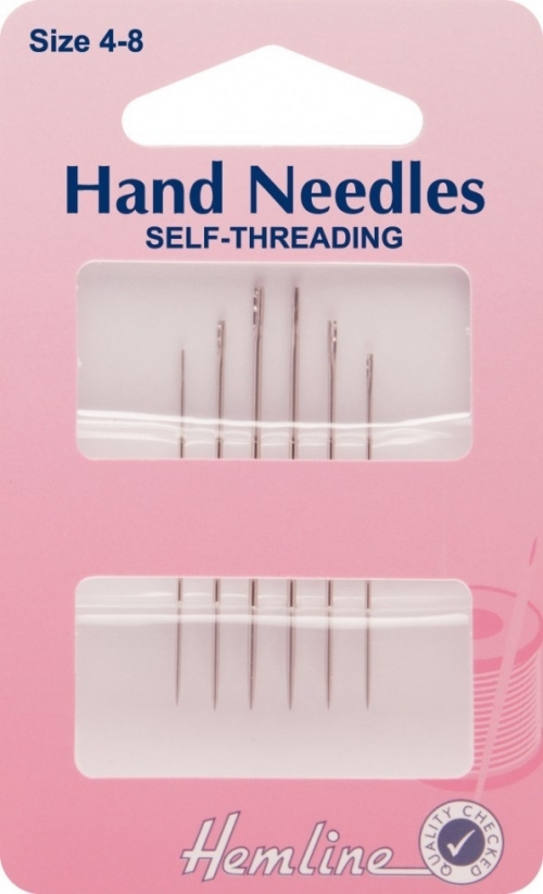 Hemline Self Threading Sewing Needles
