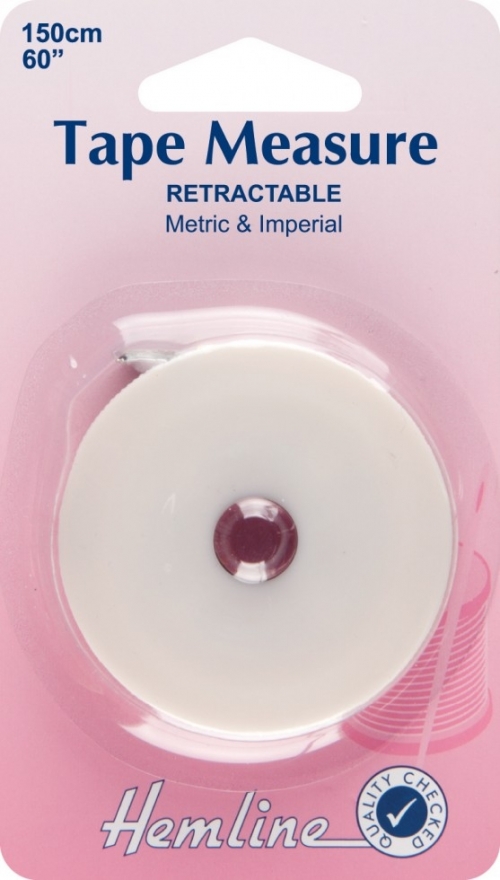 Hemline Retractable Tape Measure