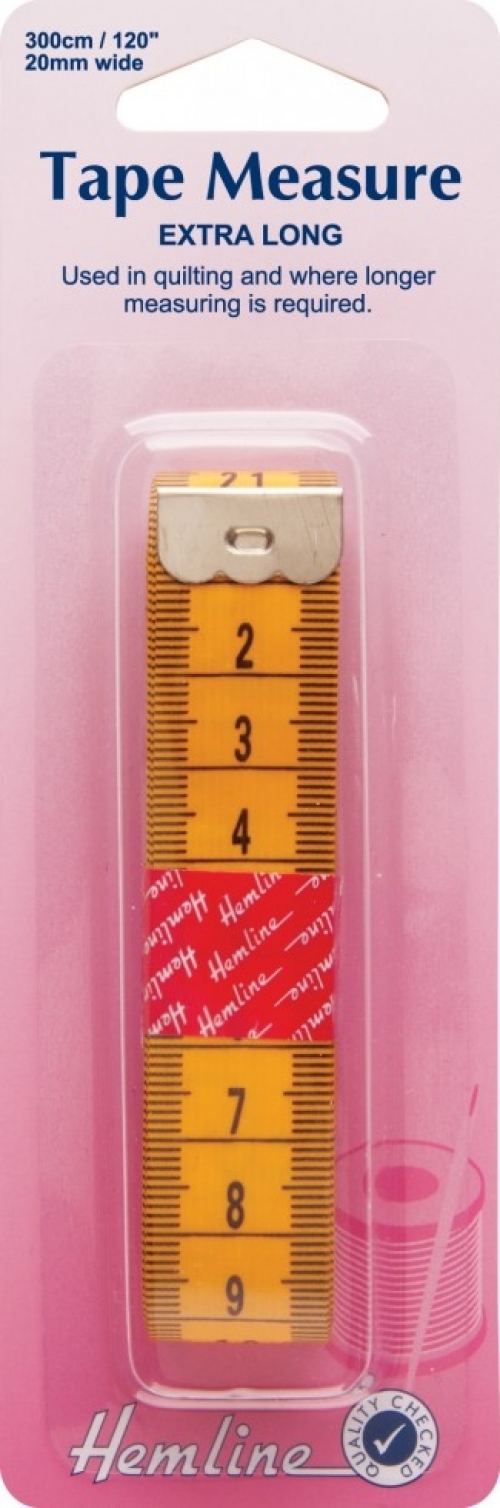 Hemline Extra Long Tape Measure