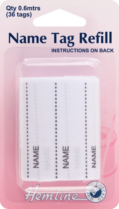 Hemline Name Label Refill