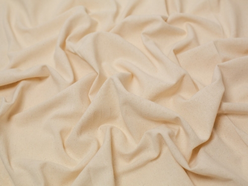 Minerva Core Range Osnaburg Cotton Canvas Fabric Natural