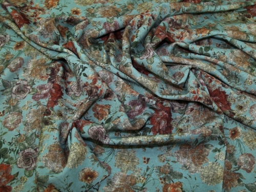 Lady McElroy Sydney Stretch Woven Suiting Fabric Multi