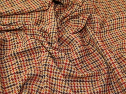 Lady McElroy Wool Blend Coating Fabric Auburn