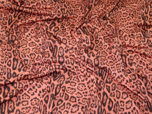 Lady McElroy Polyester Jersey Stretch Knit Fabric Warm Blush