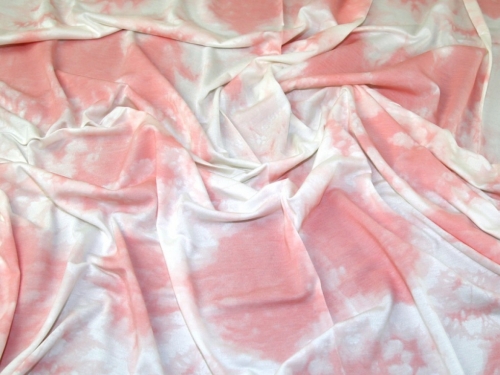 Lady McElroy Viscose Jersey Stretch Knit Fabric Pink