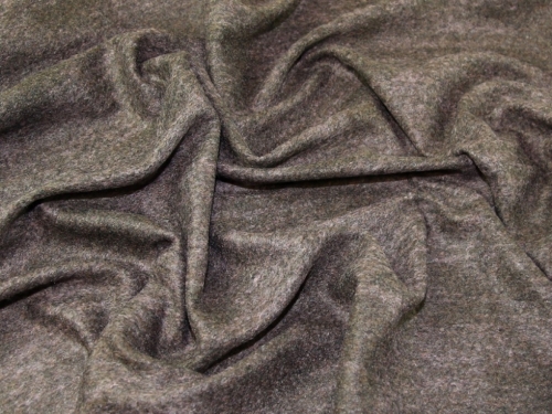 Lady McElroy Wool Blend Coating Fabric Brown & Pink