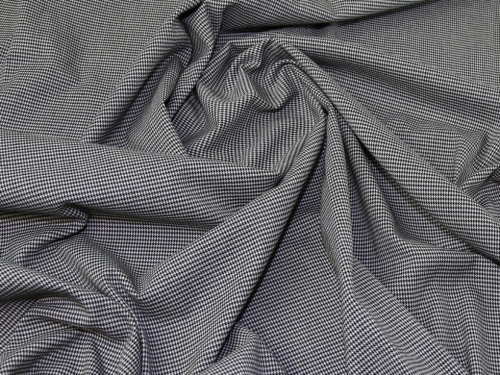 Lady McElroy Polyester Viscose Suiting Fabric Grey