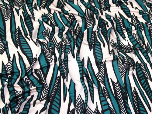 Lady McElroy ITY Silky Stretch Knit Fabric Jade Green