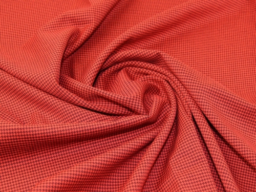 Lady McElroy Wool Suiting Fabric Red