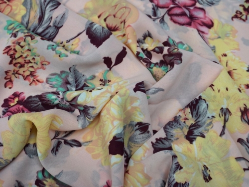 Lady McElroy Polyester Georgette Fabric