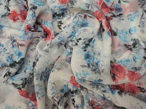 Lady McElroy Sheer Chiffon Fabric