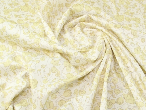 Liberty London Cotton Twill Fabric Straw