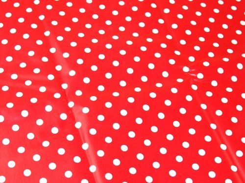 Deadstock Table Protector Fabric Red