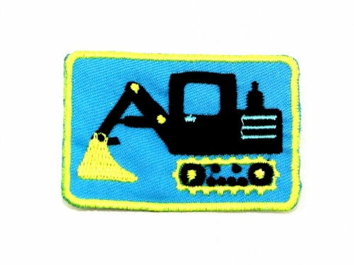 Patch Motif Truck Turquoise