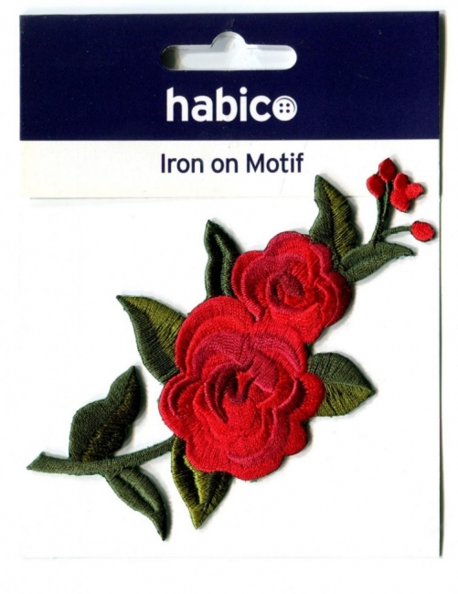 Flower Patch Motif Red