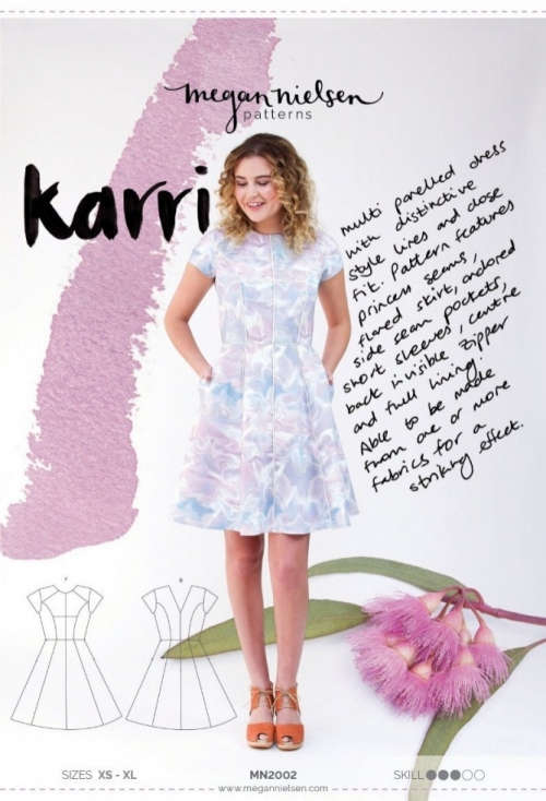 Megan Nielsen Paper Sewing Pattern Karri Dress