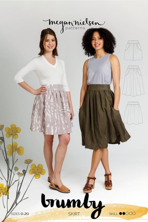 Megan Nielsen Paper Sewing Pattern Brumby Skirt