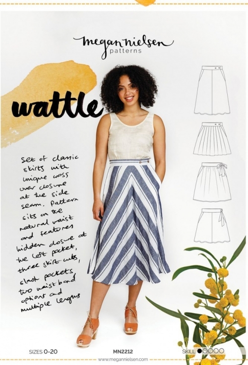 Megan Nielsen Paper Sewing Pattern Wattle Skirt