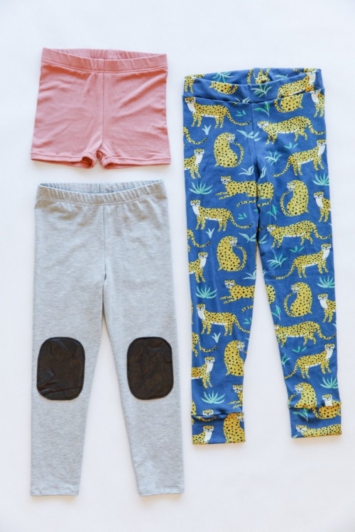 Megan Nielsen Paper Sewing Pattern Mini Virginia Leggings
