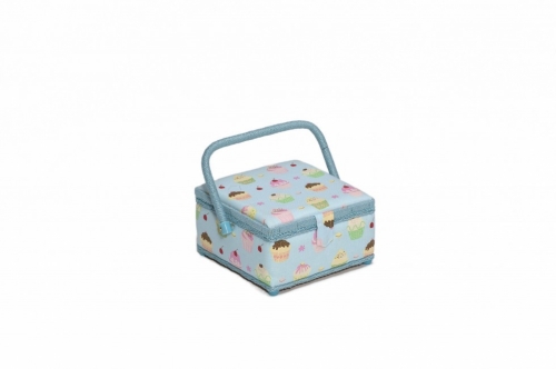 Hobby and Gift Small Sewing Craft Box Blue